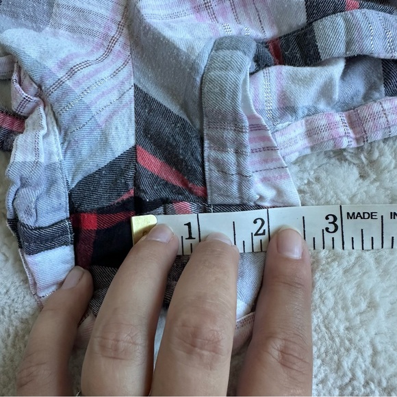 Victoria's Secret | Holiday Pink Plaid Striped Sleep Shorts | Size Medium - Picture 9 of 10